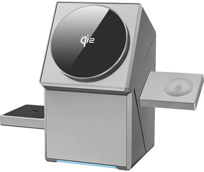 3-in-1 magnetic wireless charging station