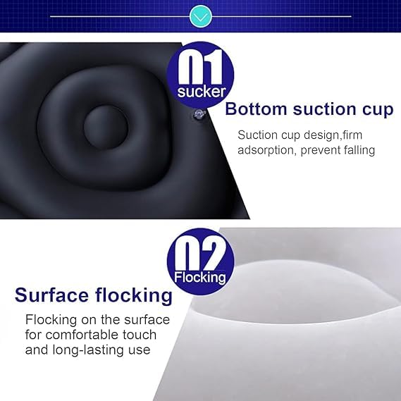 Inflatable Air Sofa Chair with Foot Rest & Electric Pump