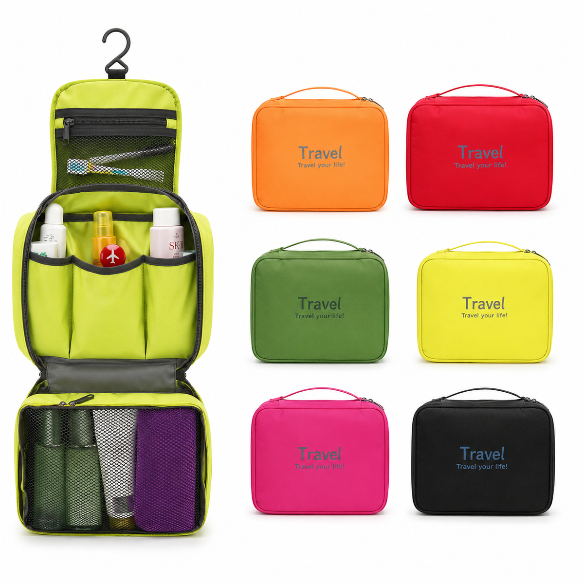 Travel cosmetics bag