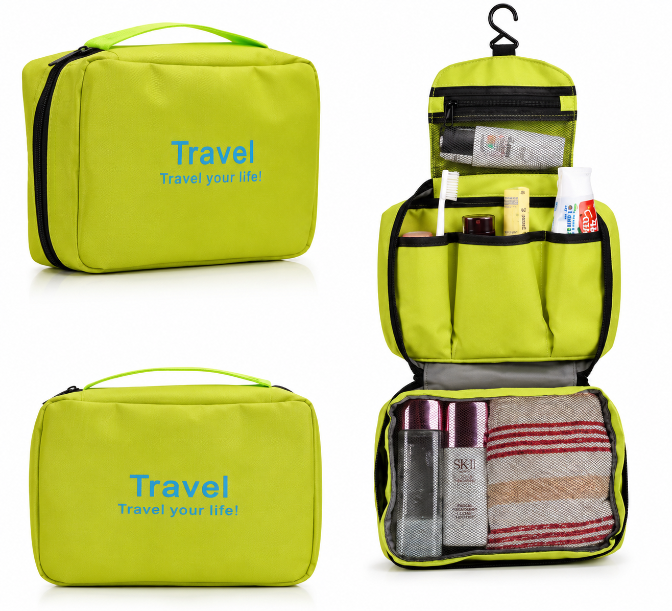 Travel cosmetics bag