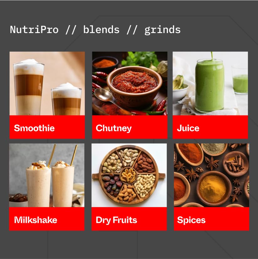 NutriPro Juicer Mixer Grinder