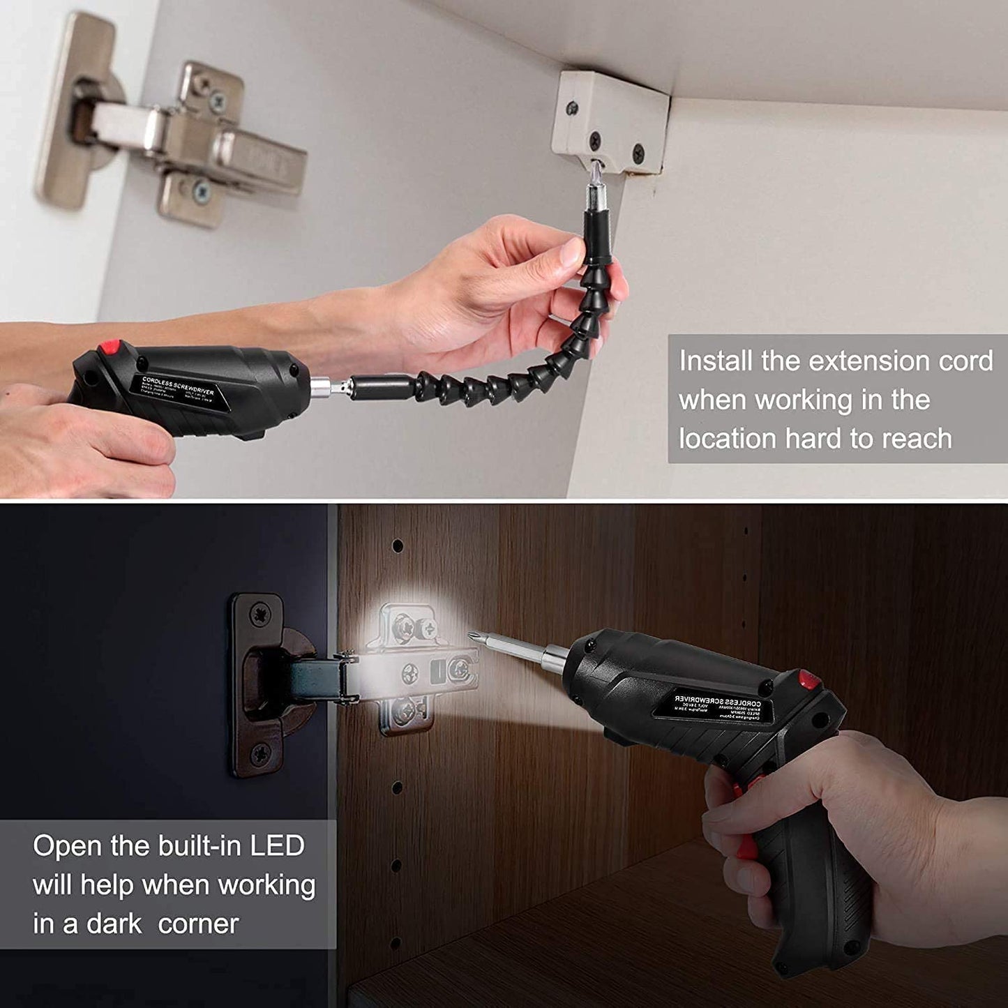 CORDLESS SCREWDRIVER SET