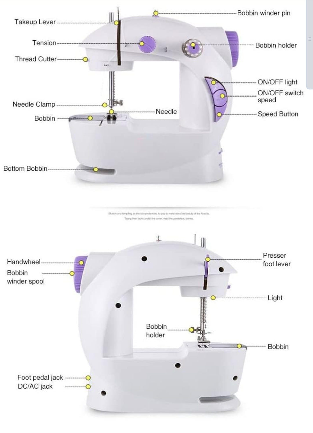 MINI SEWING MACHINE